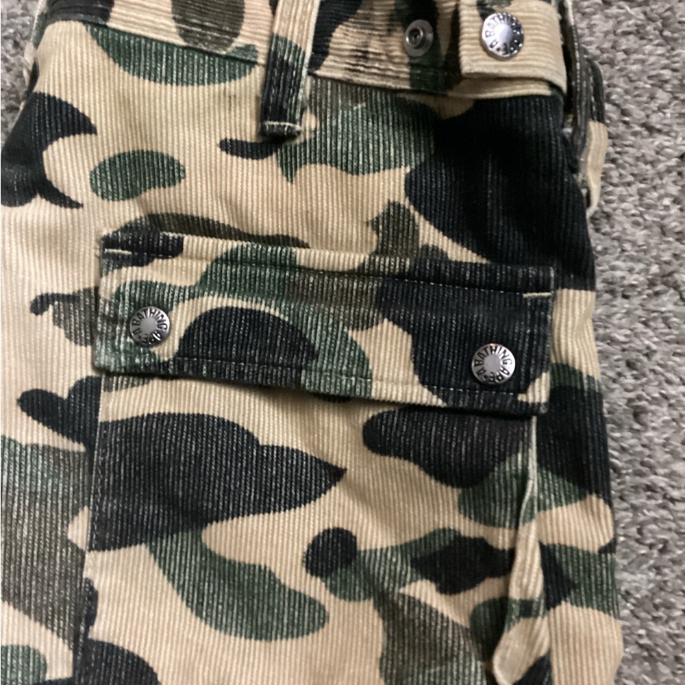 bape yellow cargo sz 31 x 32 corduroy - Picture 8 of 8